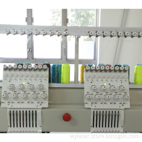 Wonyo 2 Heads Cap Embroidery Machine for Cap Embroidery / 3D Embroidery /Logo Embroidery / T-Shirt Embroidery